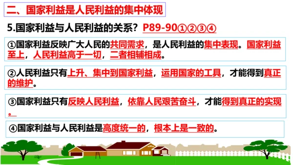第八课  国家利益至上复习课件（20张PPT）