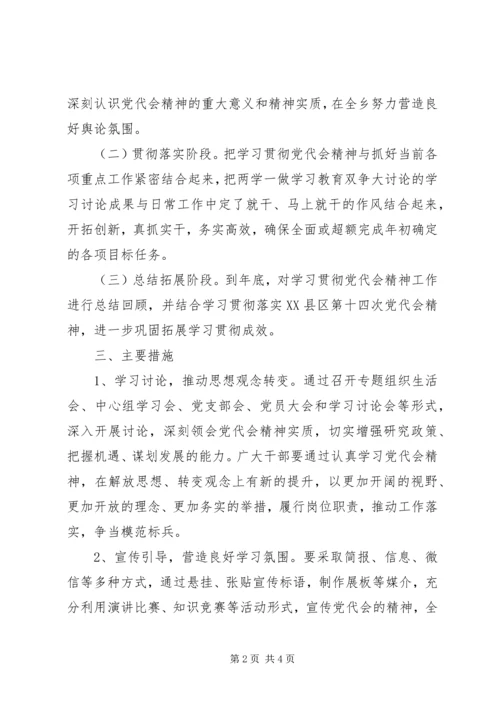 贯彻落实党代会精神宣传方案.docx