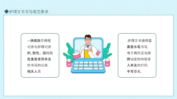 护理文书书写规范要求动态PPT模板