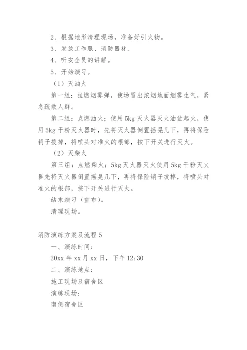 消防演练方案及流程.docx