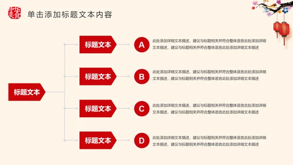美味中国传统美食文化饮食餐饮PPT模板