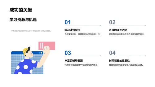 新学年学习规划PPT模板