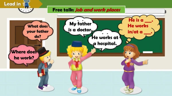 Unit 4 Where do you work？ Lesson 23- Lesson 24 课件（