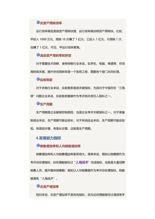 常见的绩效综合考核指标综合体系.docx