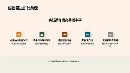 英语学习之实践与探索