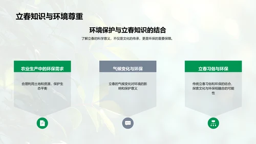 立春科学与文化讲解PPT模板