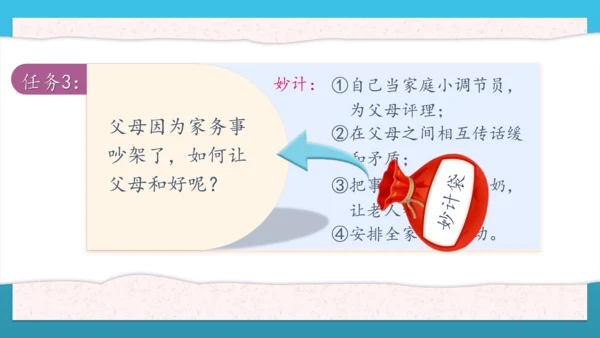 人教部编版道德与法治四上6. 《我的家庭贡献与责任》 第一课时 课件+课堂练习