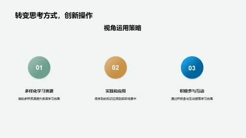 英语学习的革新路径