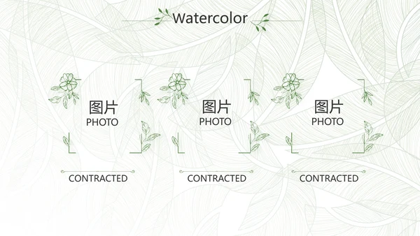 绿色小清新工作总结汇报计划PPT