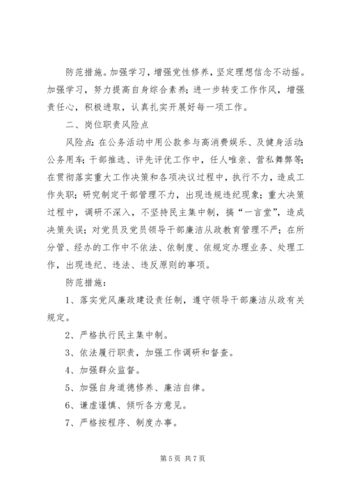 学校关于廉政风险防控转段的申请报告 (3).docx