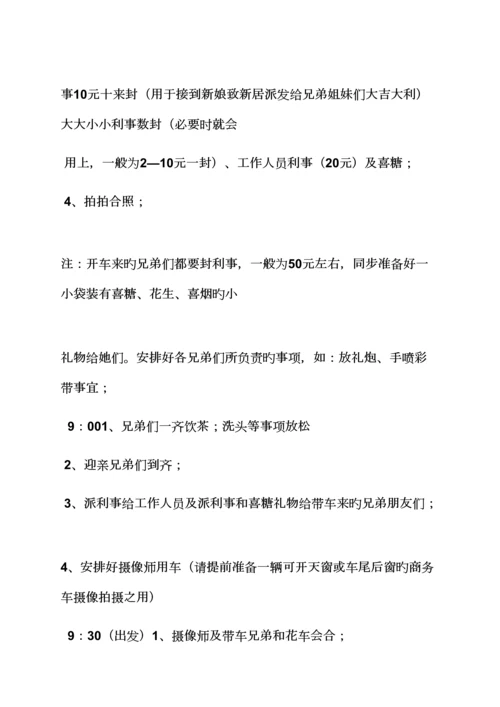 婚礼致辞之婚礼专题策划专题方案实例.docx