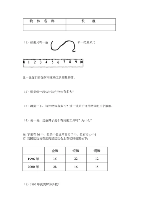 小学二年级上册数学应用题100道含完整答案【网校专用】.docx