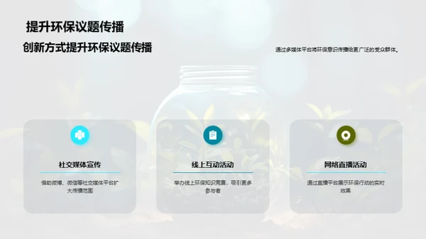 环保公益，赞助与创新