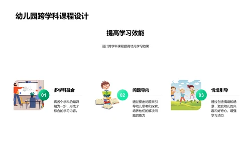 幼儿园跨学科教学