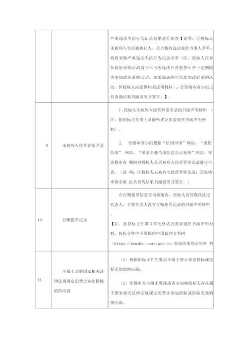 资格性审查标准表.docx