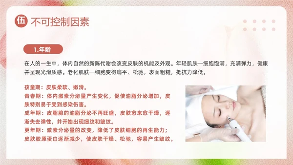 粉色简约美容知识培训大全PPT模板宣传PPT动态PPT