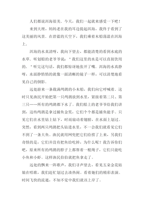 洱海作文600字0.docx