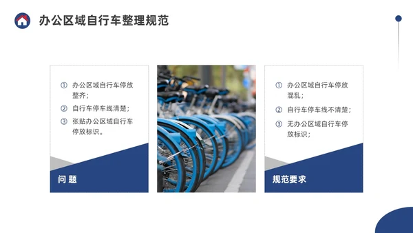 蓝色水彩简约商务物业6S管理培训PPT课件