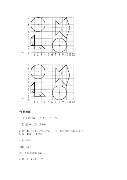 小学数学六年级上册期末卷（易错题）.docx