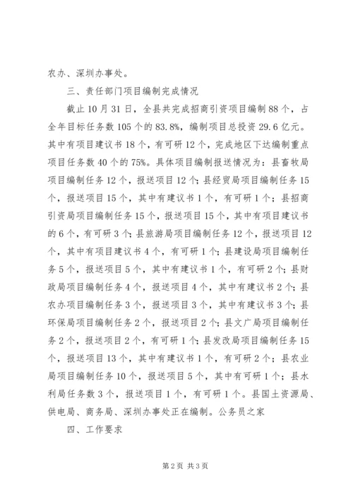 县招商办招商引资开展实施成果汇报.docx