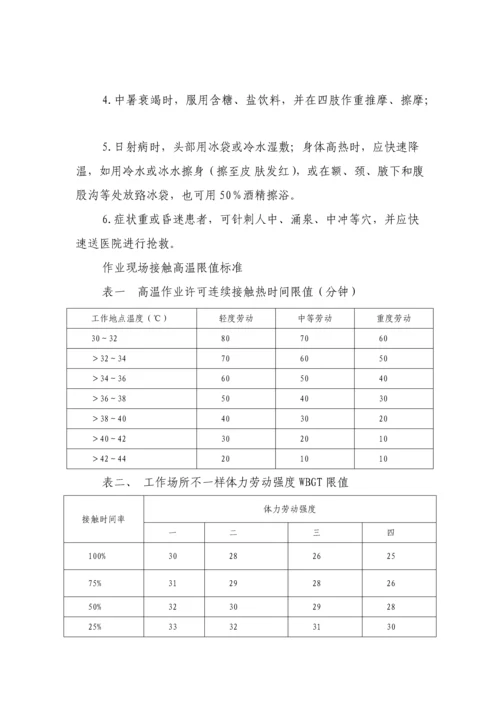 岗位职业卫生操作专项规程.docx