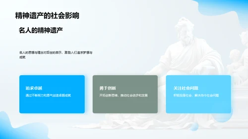 名人精神与我们