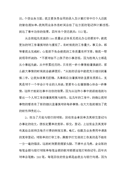 财务新会计个人年终工作总结