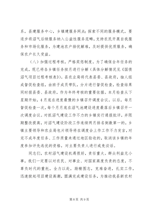 副县长在沼气建设会发言.docx