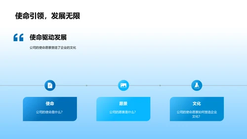 新媒体企业文化构建PPT模板