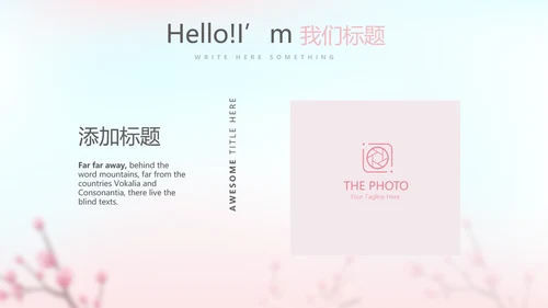 春季补水面膜动态PPT
