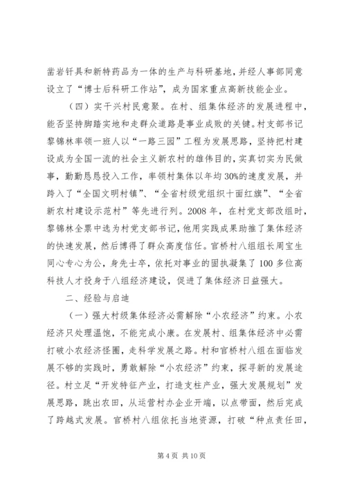 学习村级集体经济模式考察报告.docx