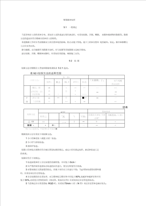 地下水的勘察要求