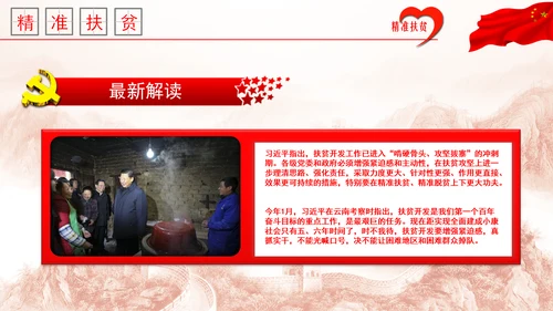 精准扶贫精准脱贫动态PPT