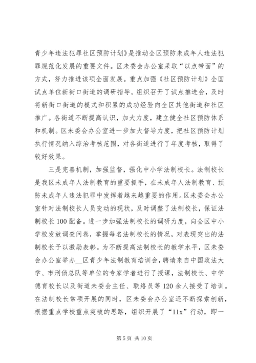 团区委实施素质教育工作目标责任自查报告.docx