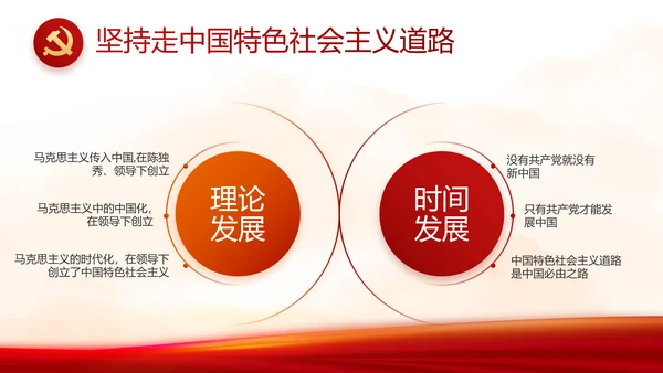 党支部党史学习教育党课动态PPT