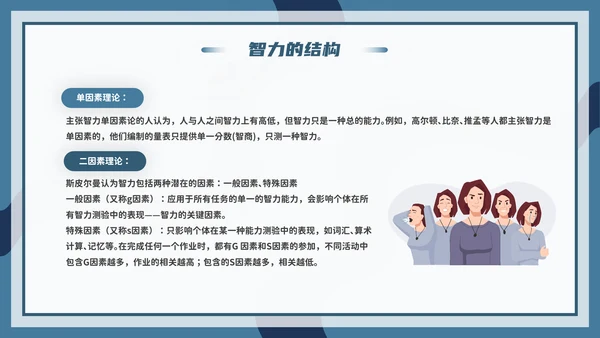 心理学能力教学PPT模板
