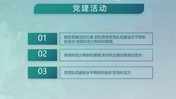 蓝色部队军事工作总结汇报动态PPT