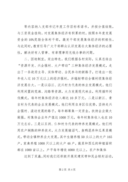 加强基层组织建设壮大农村集体经济 (2).docx