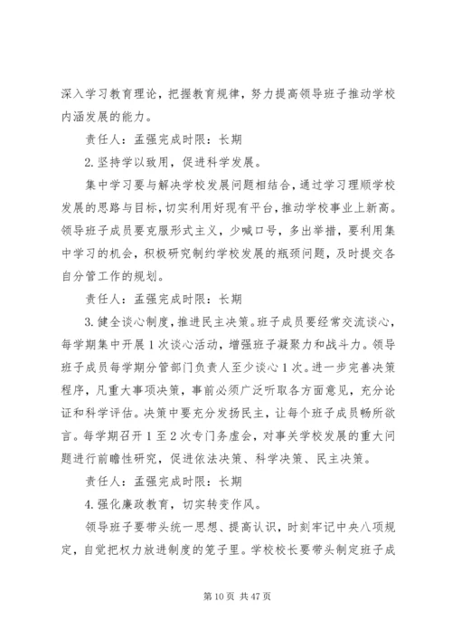 党的群众路线整改方案.docx