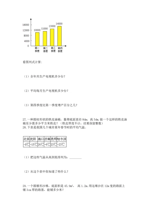 小升初数学应用题50道【有一套】.docx