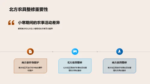 小寒节气农事指南