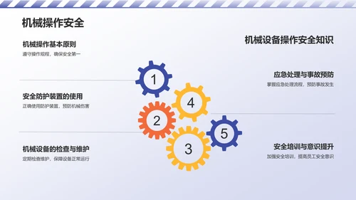 蓝色3D风安全教育PPT模板