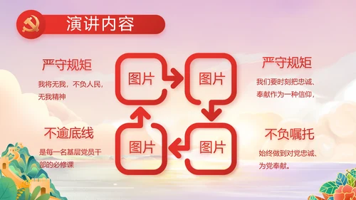 红领巾童心向党少先队员童心向党PPT