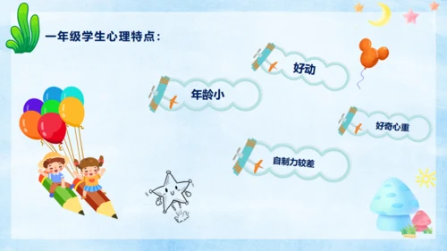 小学生心理健康通用PPT课件模板
