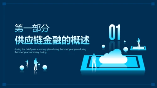 互联网供应链金融介绍通用PPT模板