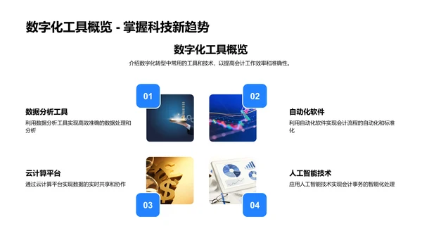 会计数字化转型报告PPT模板