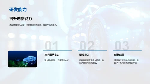 全球汽车行业发展趋势PPT模板