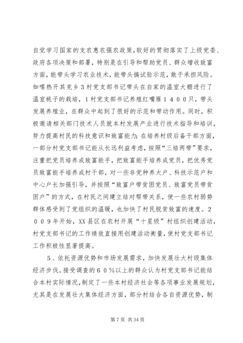 村党组织书记作用发挥情况.docx