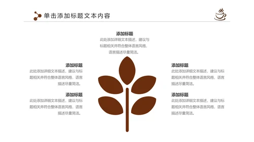 下午茶西餐厅休闲咖啡厅PPT模板