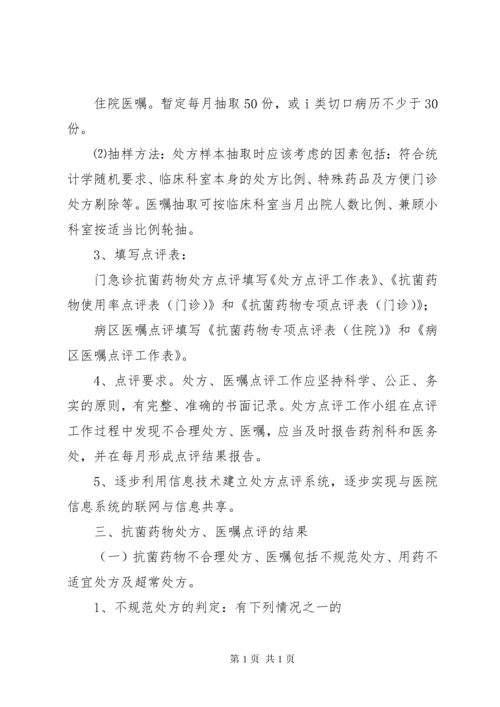 简版处方点评制度.docx